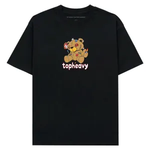 Top Heavy Bear Minimum T-Shirt - Black Hair Care Wigs