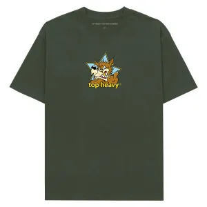 Top Heavy Doghouse T-Shirt - Military Green Hiking Boots Fashion Guide