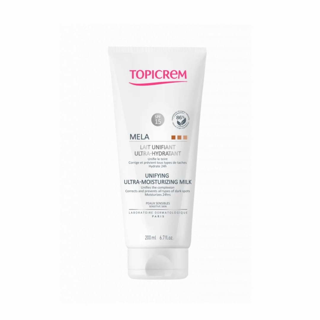 Topicrem Mela Unifying Ultra-Moisturizing Milk 200ml