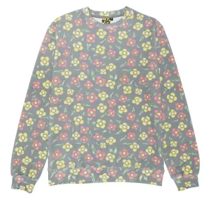Totes Krooked Painted Flowers Sweatshirt - Multi Color Smartphones