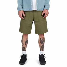 Towels CCS Surplus Herringbone Shorts - Olive Dropshipping
