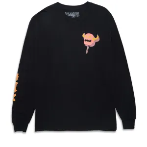 Toy Machine Lost And Found Long Sleeve T-Shirt - Black Anime Pest Control