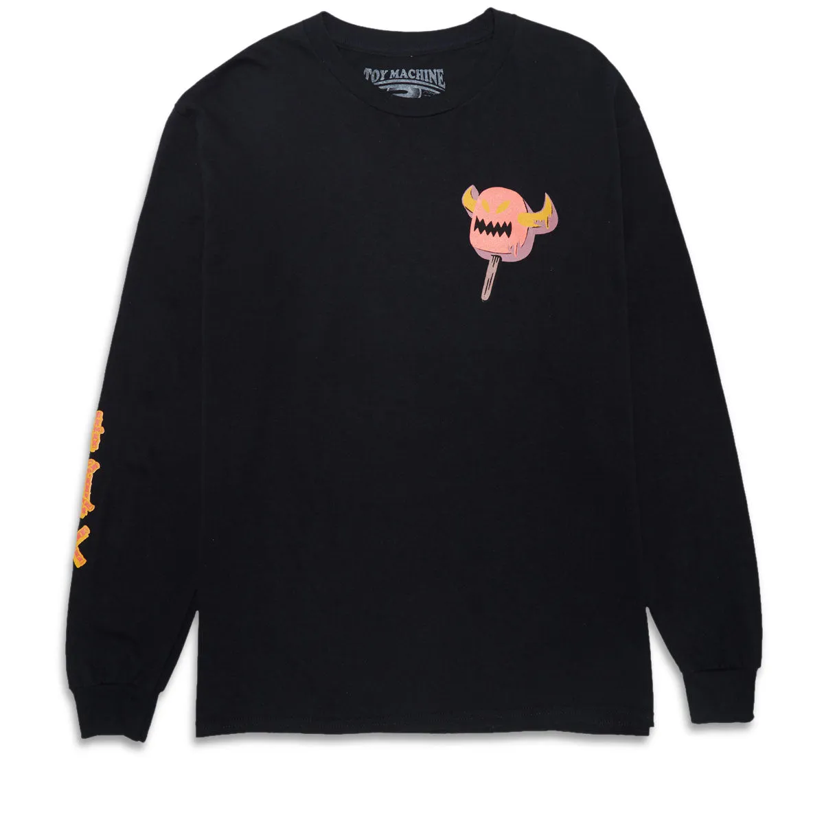 Toy Machine Lost And Found Long Sleeve T-Shirt - Black Anime Pest Control