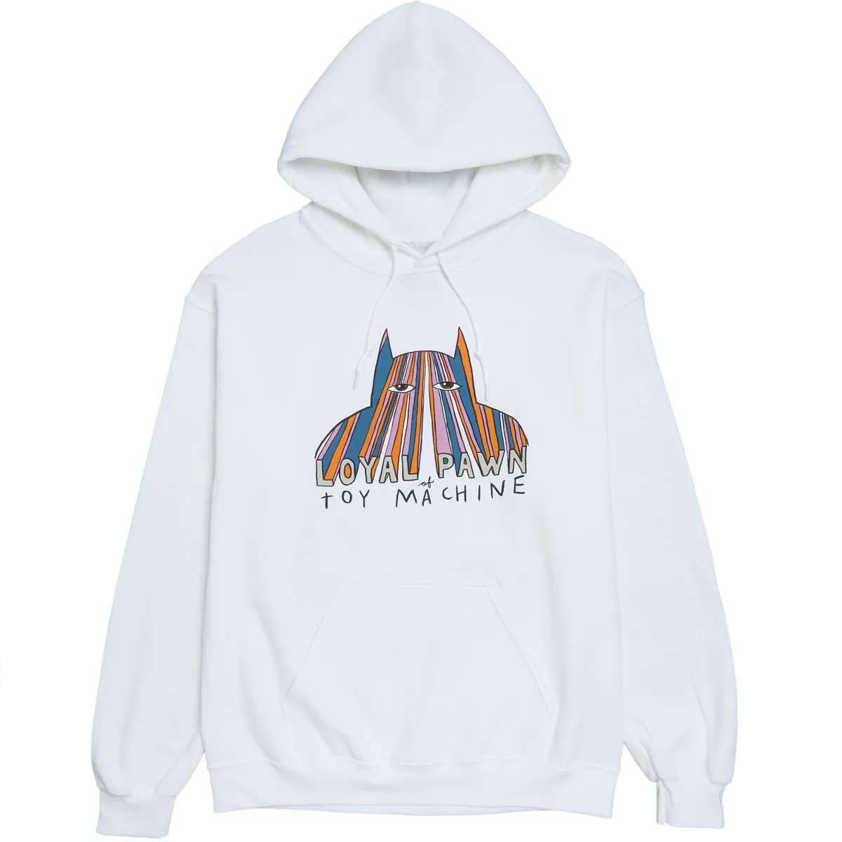 Toy Machine Loyal Pawn Hoodie - White Labels Yoga Wear