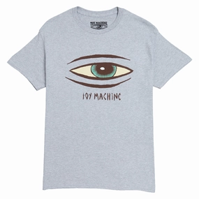 Toy Machine Sect Eye T-Shirt - Grey Puzzles Gift Wrapping