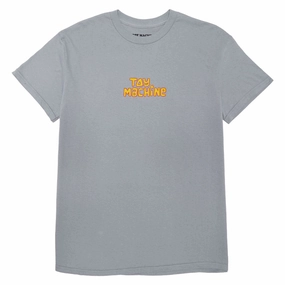Toy Machine Surf Sect T-Shirt - Silver Video Games Memorabilia