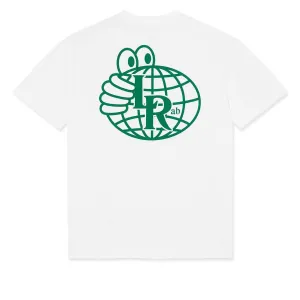 Toys Last Resort AB Atlas Monogram T-Shirt - White/Kelly Green Toothpaste
