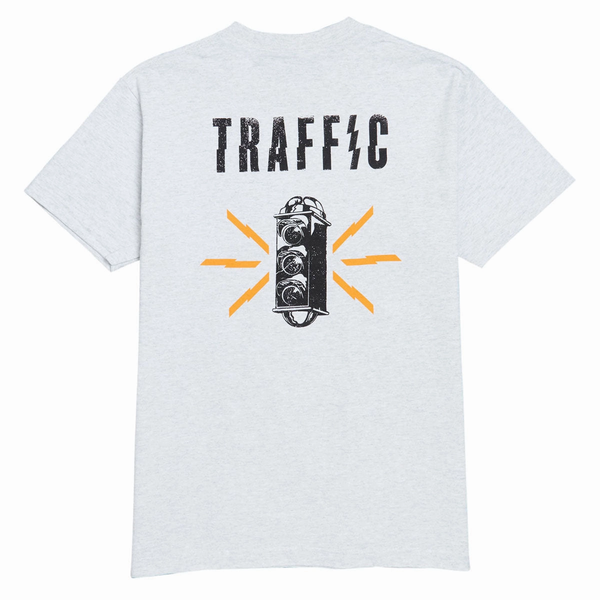 Traffic Caution T-Shirt - Grey Entertainment Computers