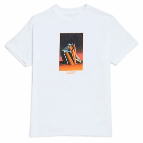 Traffic On The Beach T-Shirt - White Caps Activities