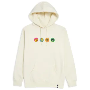 Trash Bags Girl Legend Heads Hoodie - Bone Comfortable Essentials