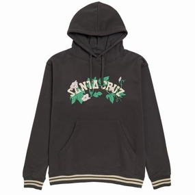 Trash Bags Santa Cruz Womens Cluster Strip Hoodie - Black Dropshipping