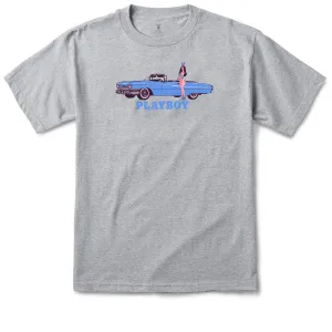 Travel Bags Color Bars x Playboy Car Show T-Shirt - Heather Grey Restaurant Equipment