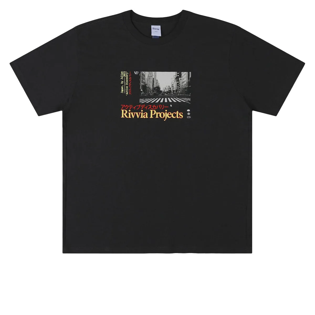 Travel Bags Rivvia Global Tour T-Shirt - Pigment Black Personal Care