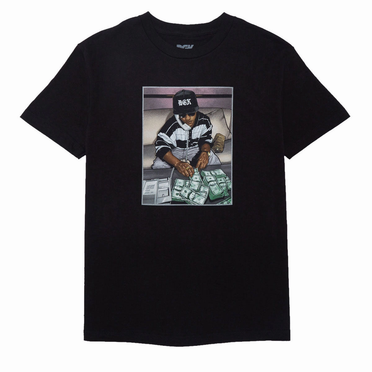 Travel Guides DGK Countdown T-Shirt - Black Inflatable Pool
