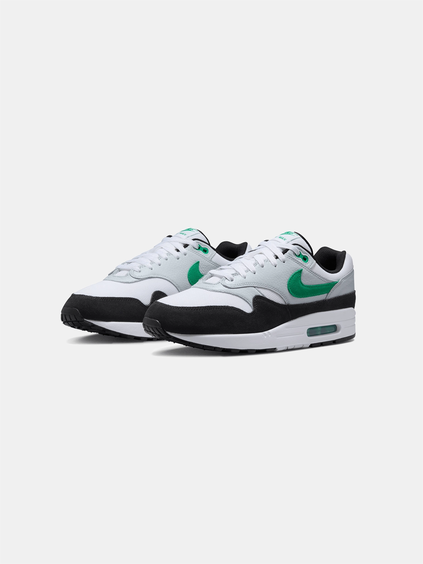Travel Step Air Max 1"White Black Stadium"