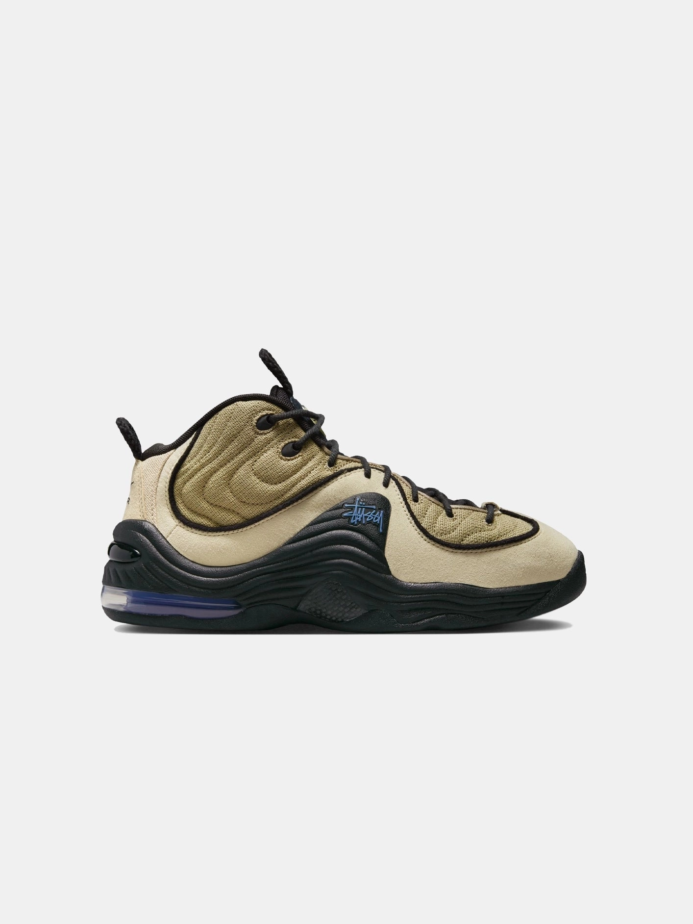 Air Penny 2 x Stssy "Rattan and Limestone" Flex Hike Shine Jog