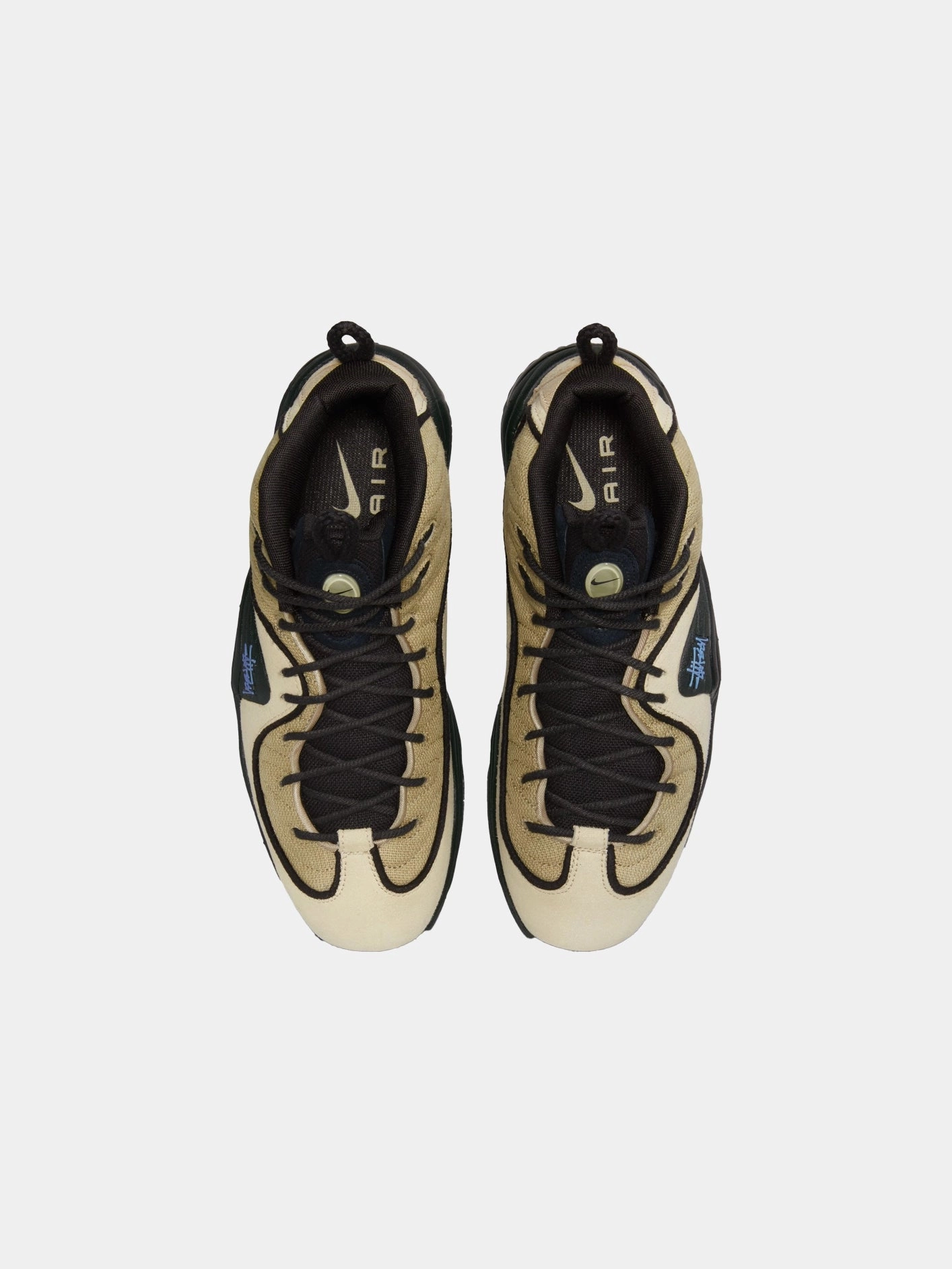 Travel Step Glide Air Penny 2 x Stssy "Rattan and Limestone"