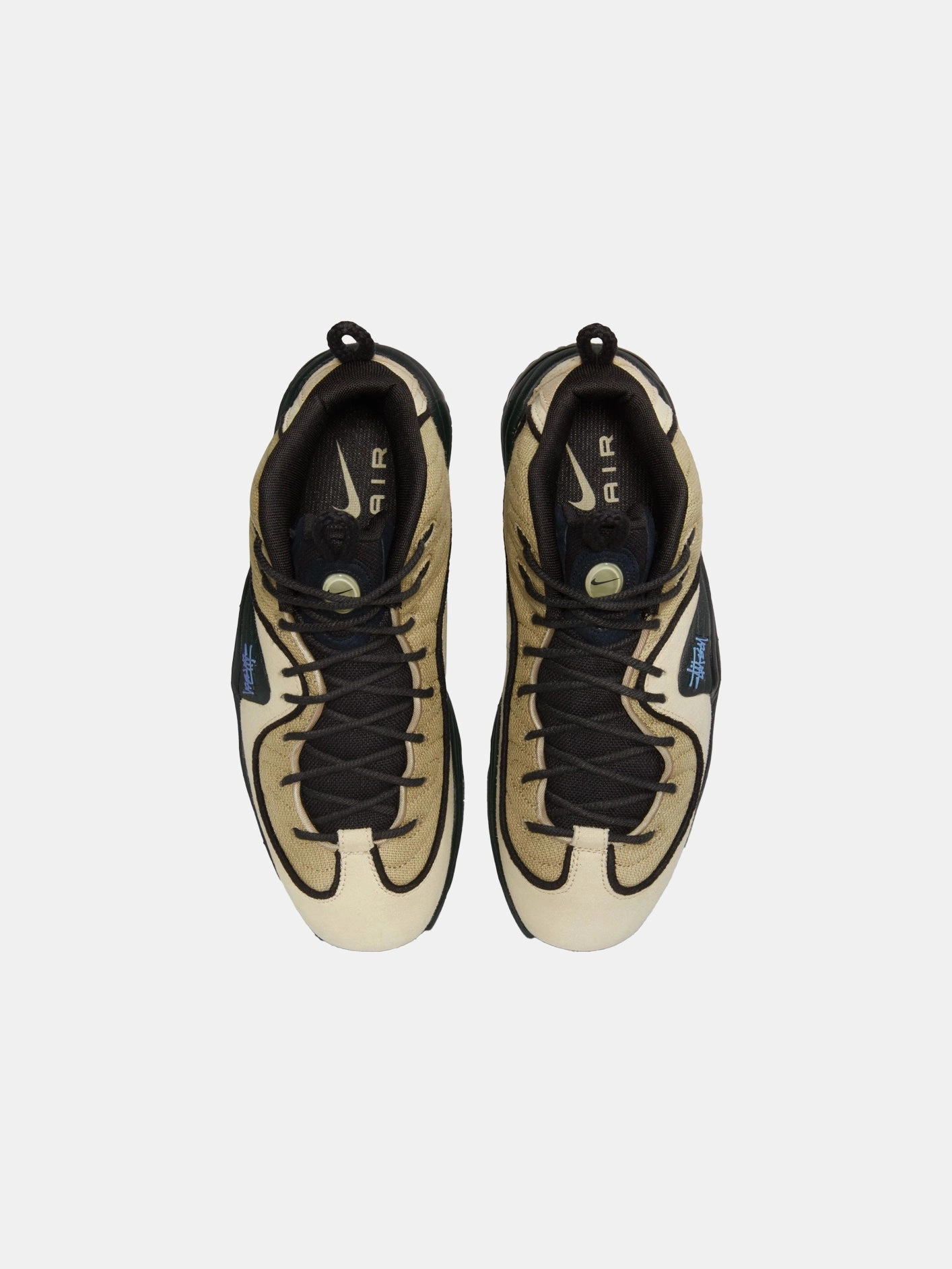 Travel Step Glide Air Penny 2 x Stssy "Rattan and Limestone"