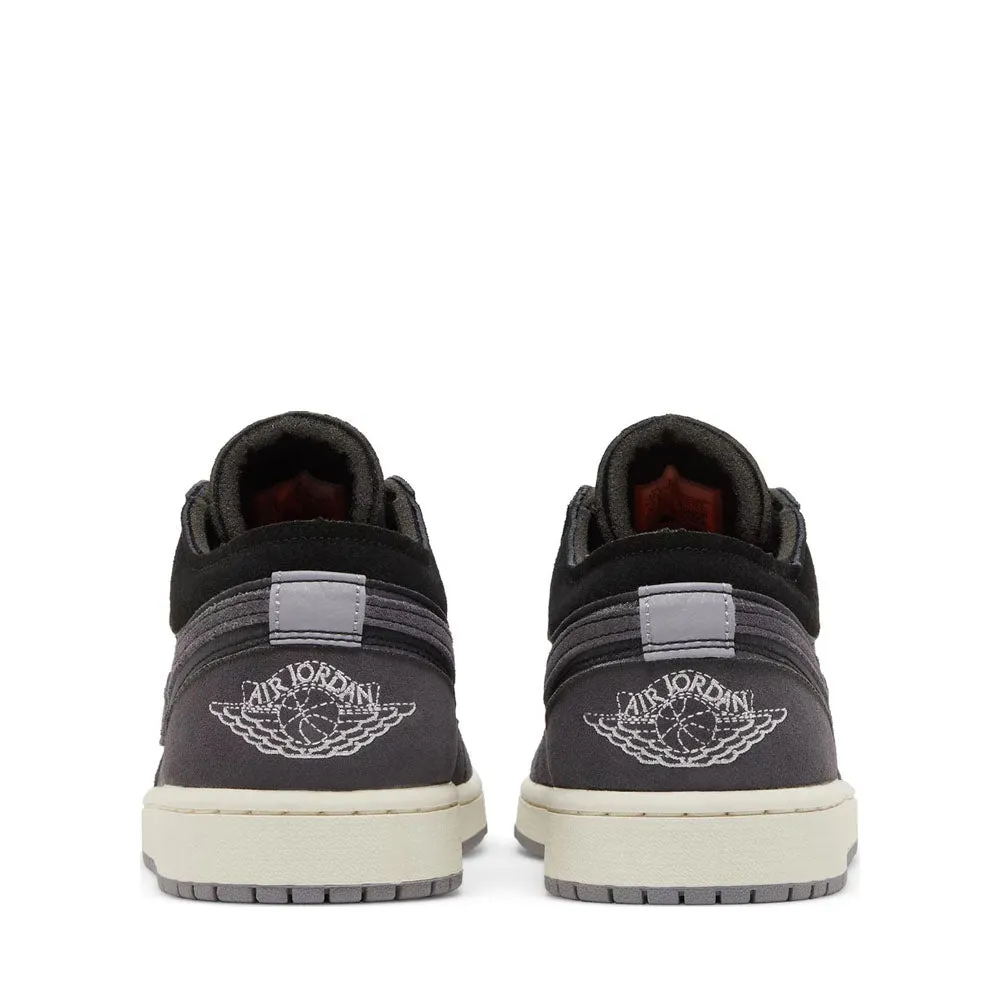 Trend-setting arch NIKE AIR JORDAN1 LOW SE CRAFT INSIDE OUT PHANTOM BLACK