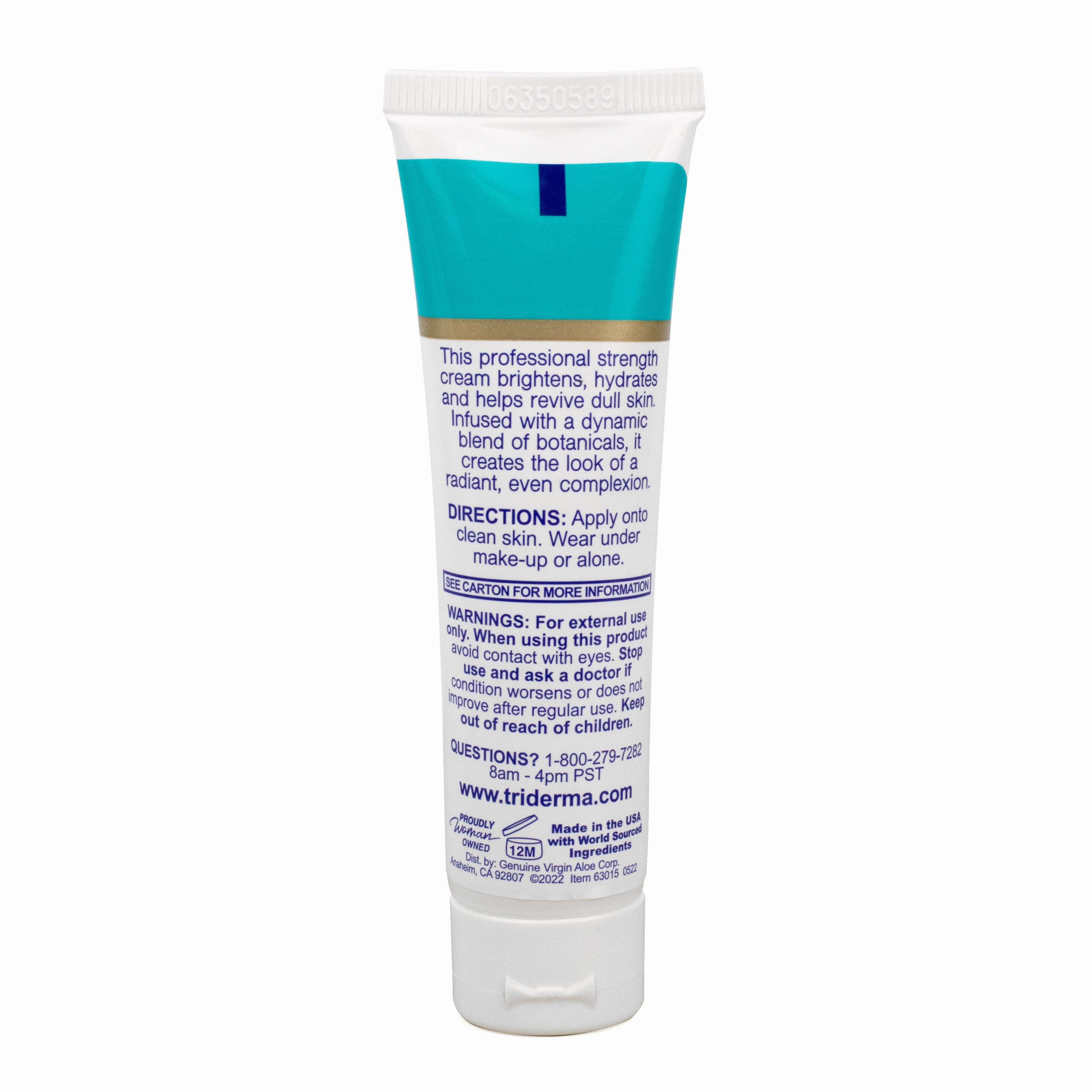 TriDerma & Wrinkle Erasing Cream, Non-Comedogenic, Anti-Oxidant
