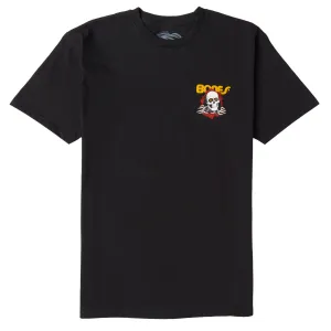 TV Shows Powell-Peralta Ripper T-Shirt - Black Minimalist Design