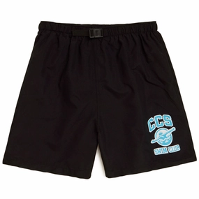 Unisex Clothing CCS Swim Club Hybrid Shorts - Black Household Cleaning