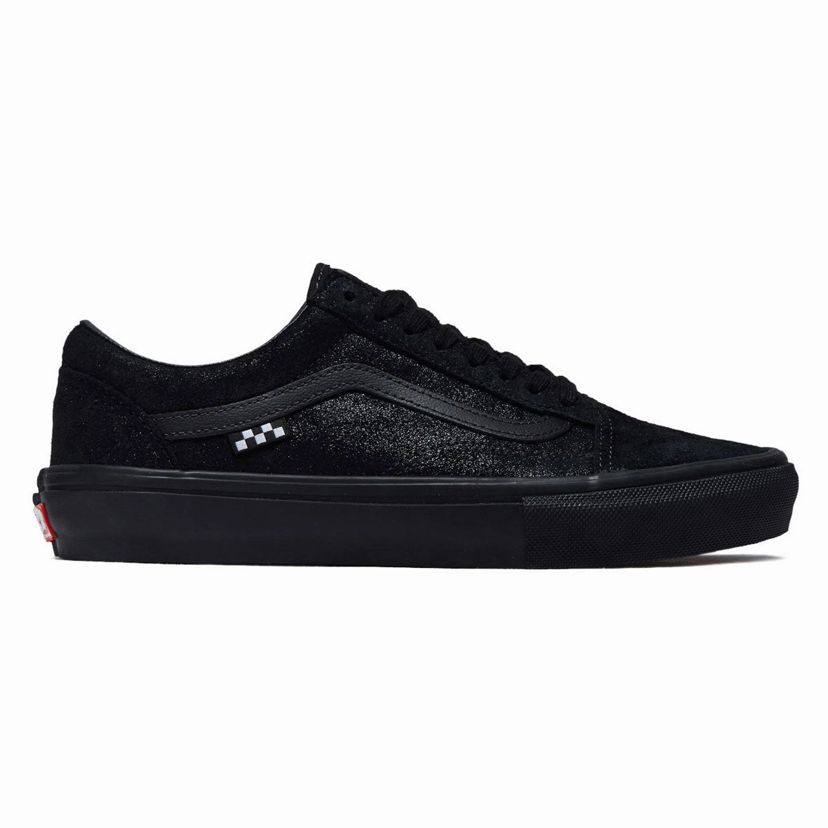 Unisex Clothing Vans Skate Old Skool Shoes - Metallic Black/Smoke Seeds