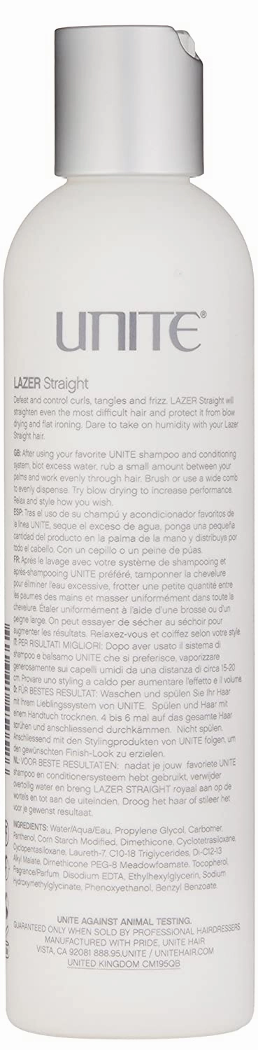 Unite Lazer Straight Relaxing Fluid 8 Oz