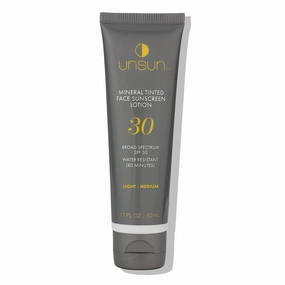 Unsun Mineral Face Sunscreen In Light/Medium