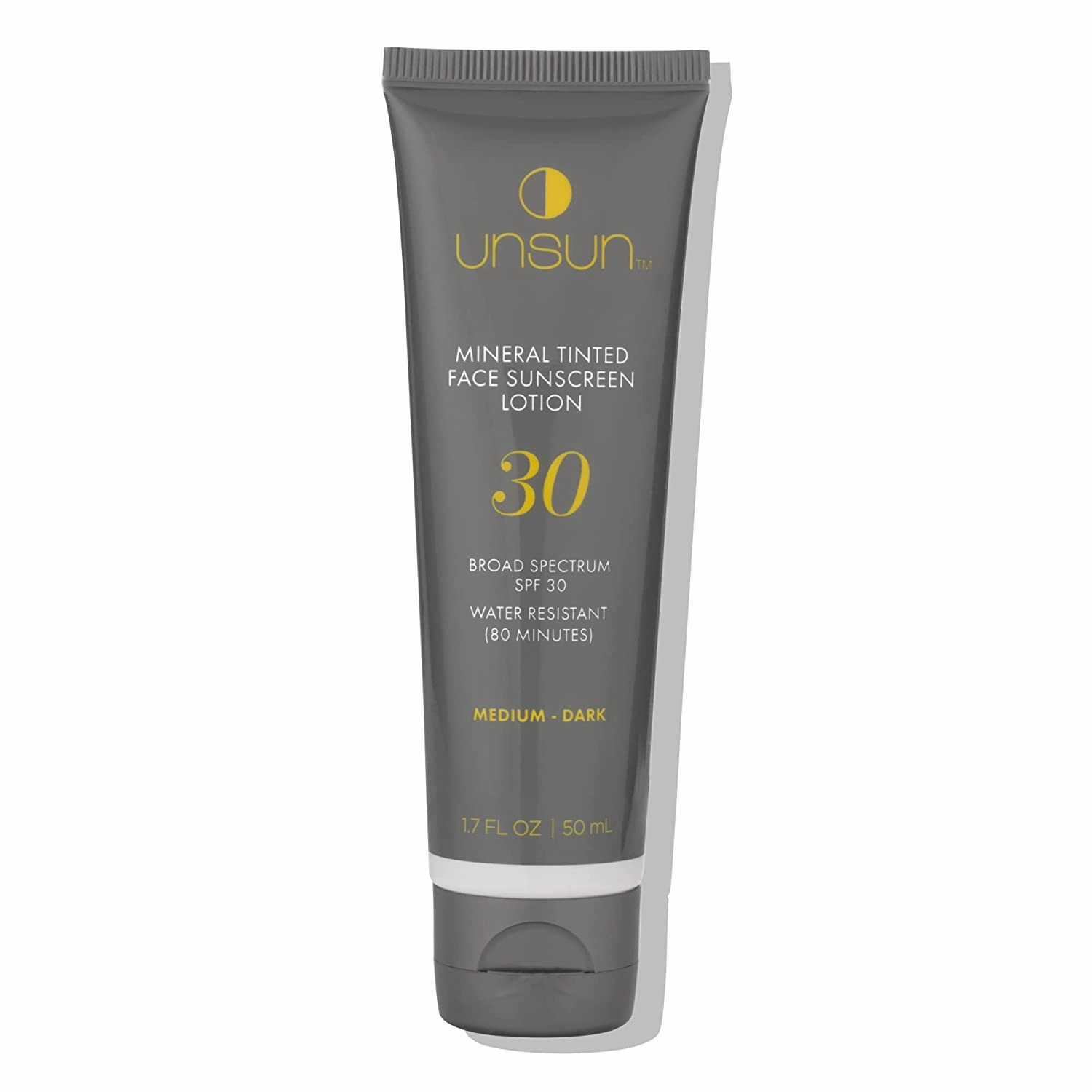 Unsun Mineral Tinted Face Sunscreen Medium/Dark