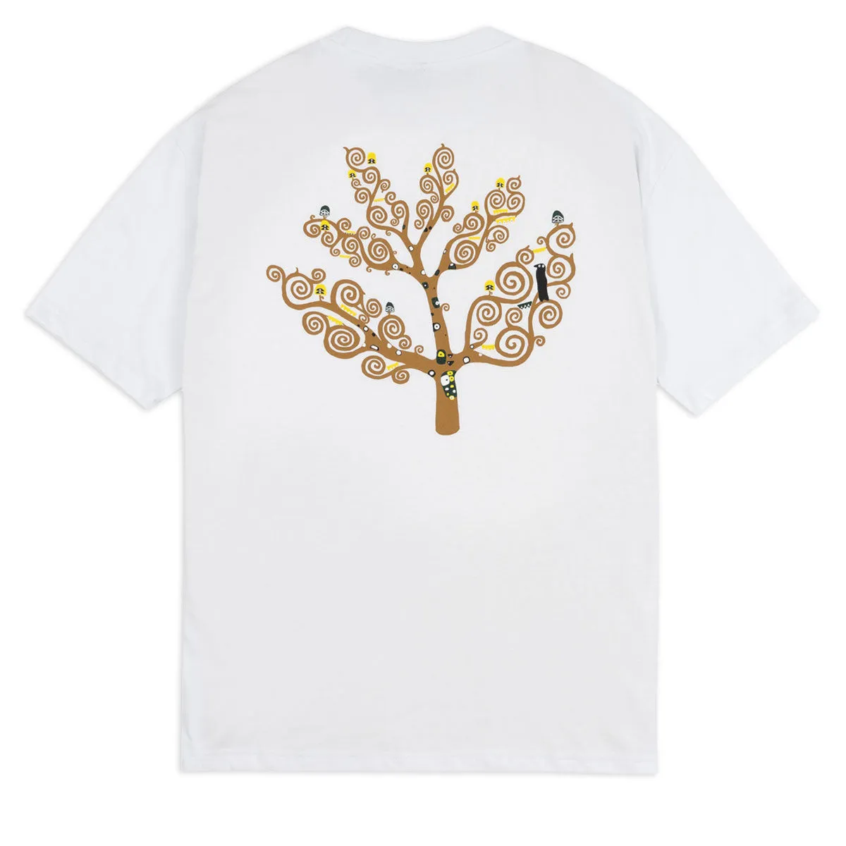 Upcycled Fashion Magenta Life T-Shirt - White Courses