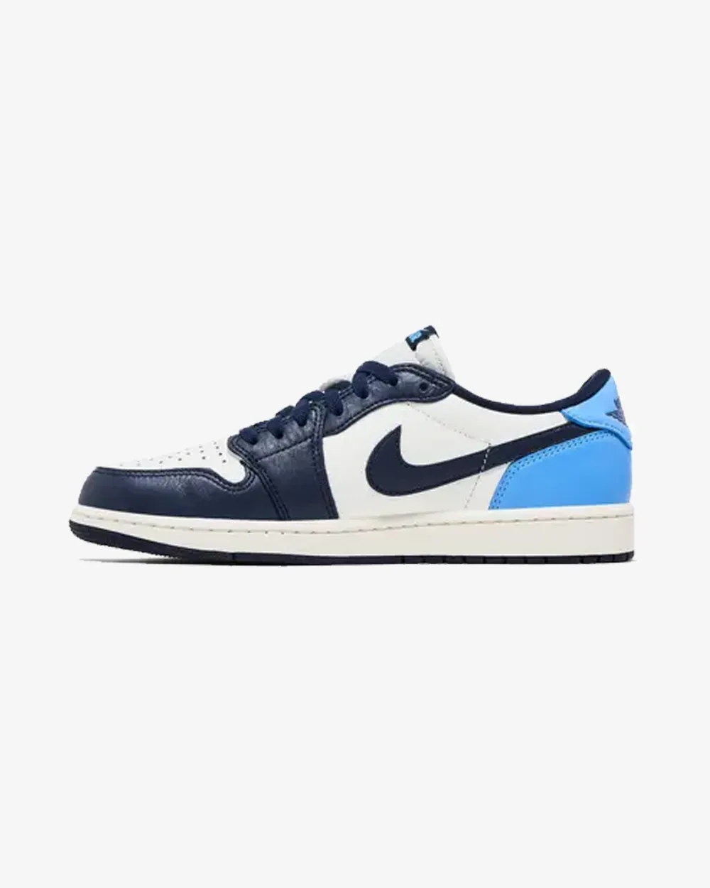 Upgraded cushioning NIKE AIR JORDAN1 RETRO LOW OBSIDIAN