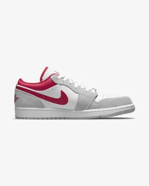 Full Flexibility Optimal Flexibility NIKE AIR JORDAN1 LOW LIGHT SMOKE GREY GYM RED (NEW)
