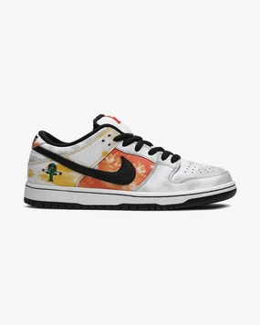 Designer Look Sports Precision NIKE DUNK SB LOW TIE DYE RAYGUN WHITE