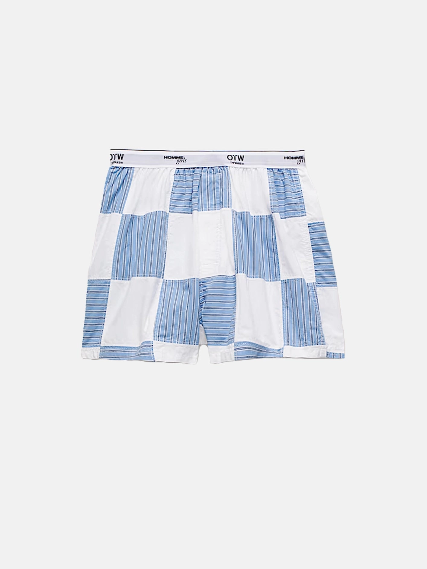 Urban Quick Step OTW Homme Girls Patchwork Boxer Short "Azurine"