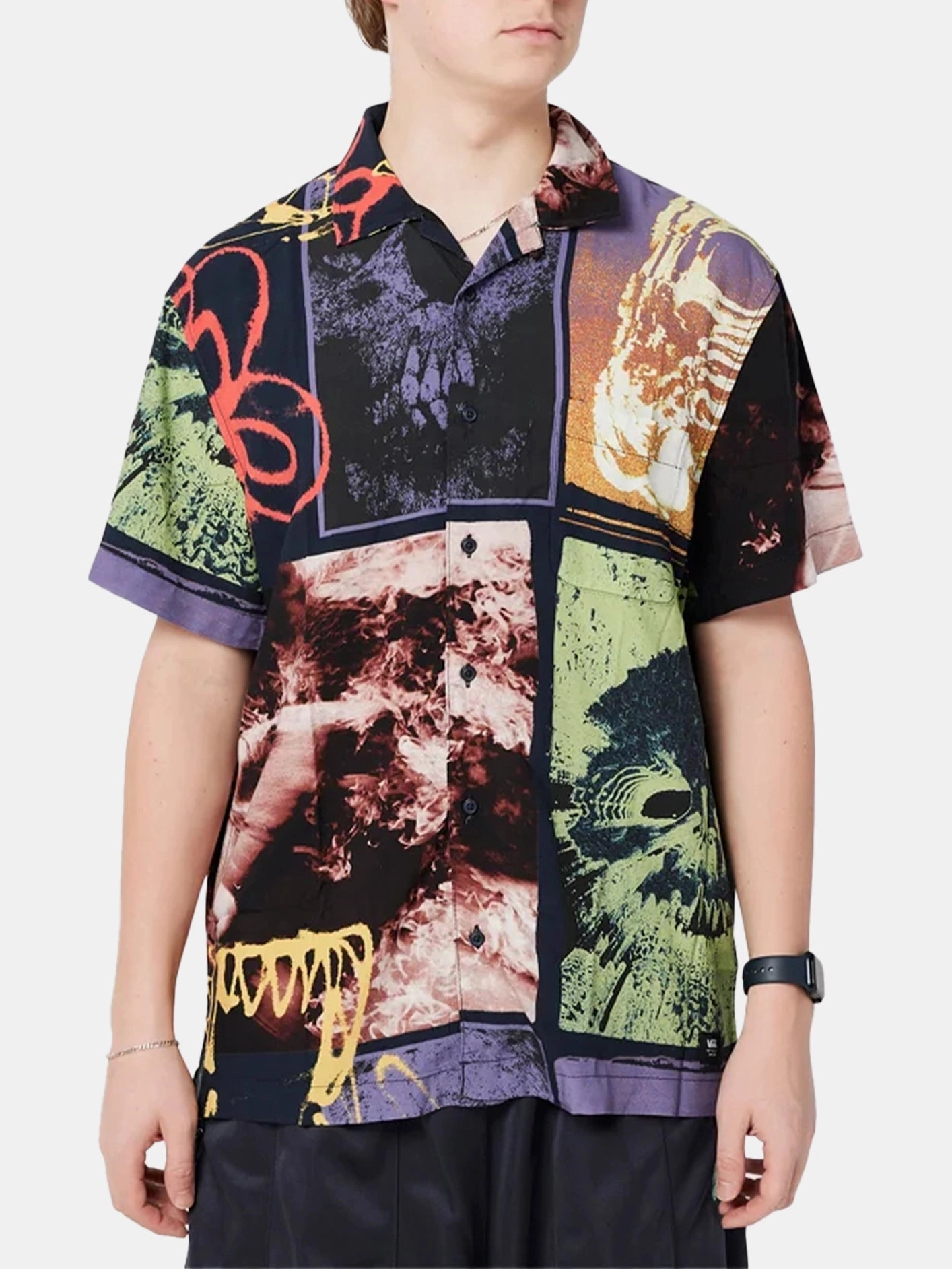 Urban Stride Prospect Collage SS Woven "Parisian Night"