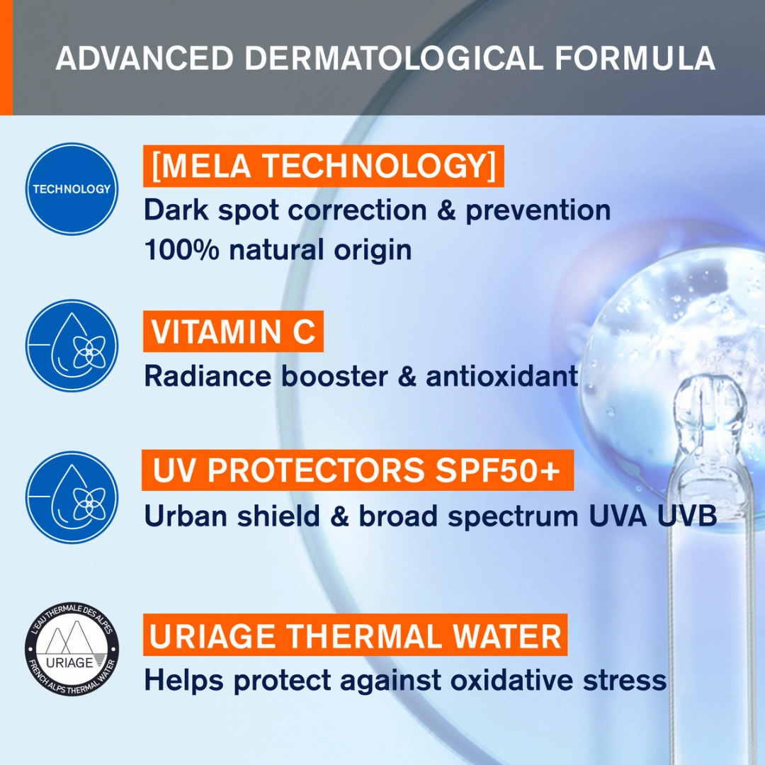 Uriage Depiderm Anti-Spots Day Care Spf50 30 ml