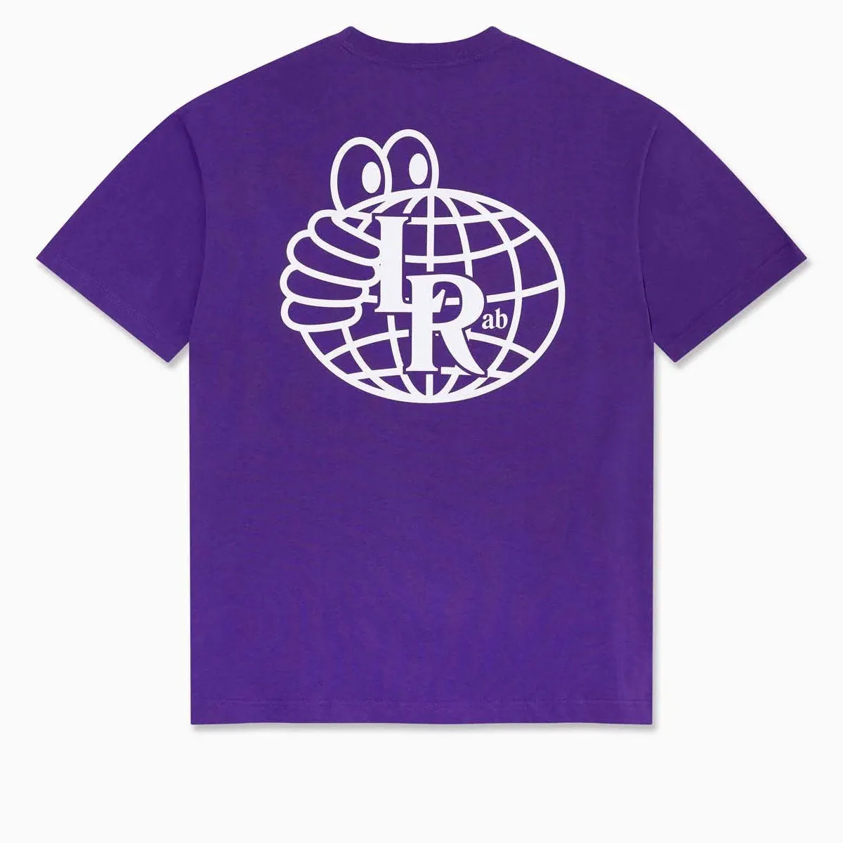 Vacation Rentals Last Resort AB Atlas Monogram T-Shirt - Heliotrope/White Stylish Outfits