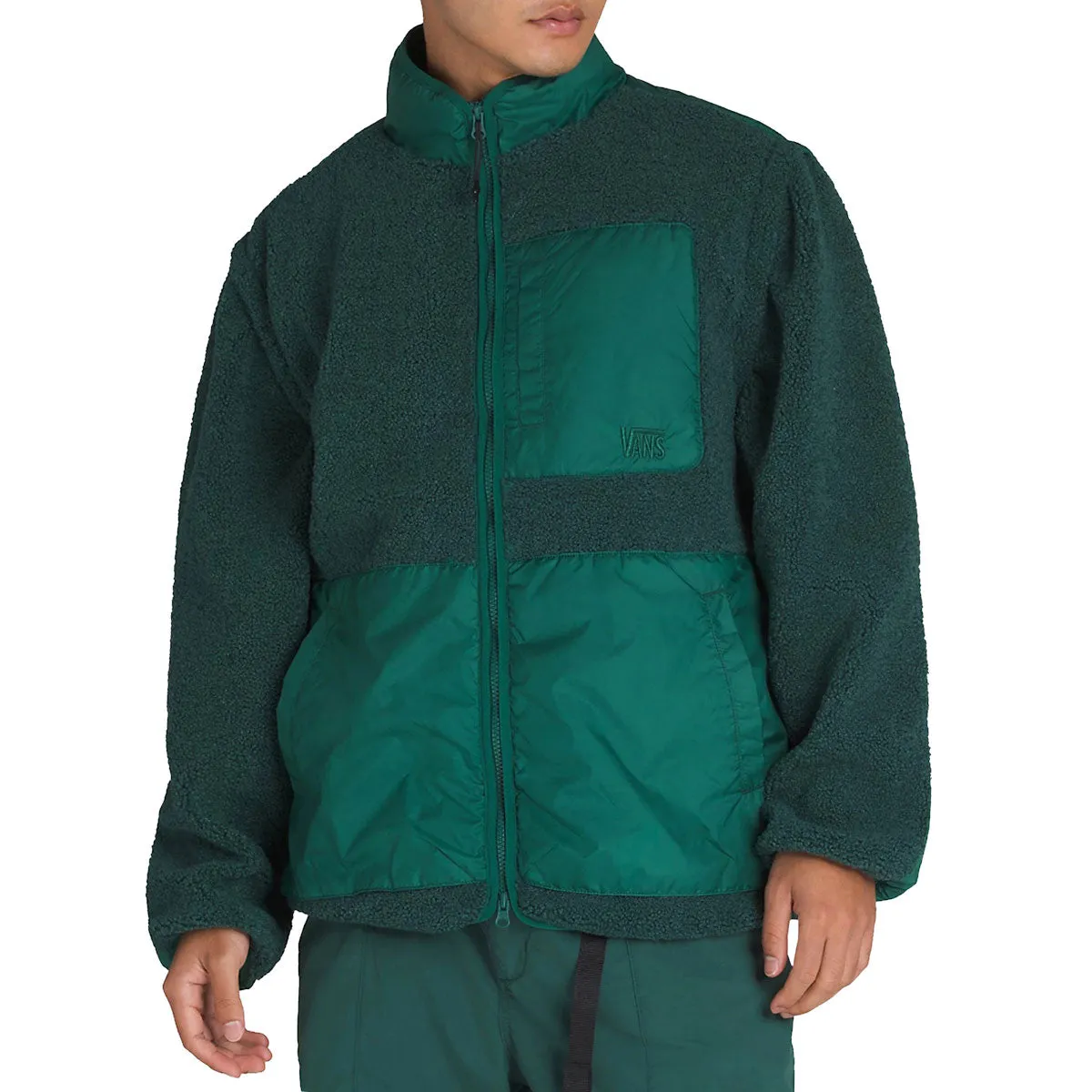Vans MTE Navigate Highpile Jacket - Rain Forest Clothing & Shoes Bedding