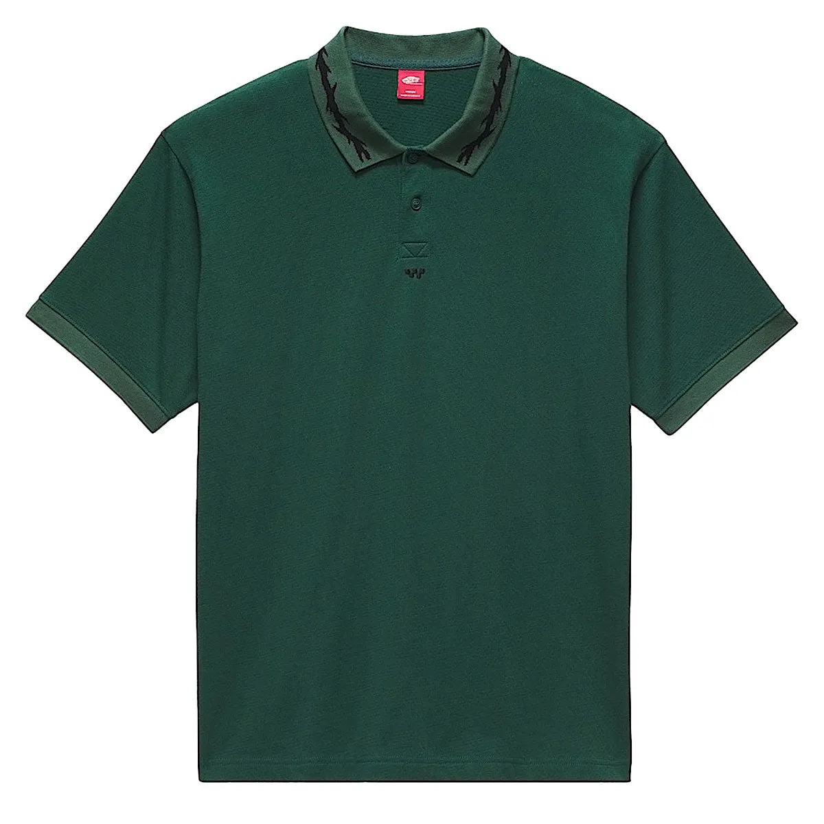 Vans Skate Mesh Polo Shirt - Rain Forest Footwear Basics Anime