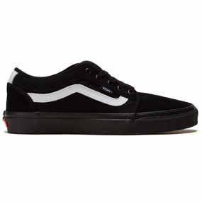 Vans Chukka Low Sidestripe Shoes - Black/Black/White Electrical Supplies Language Learning