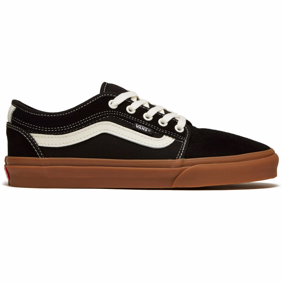 Vans Chukka Low Sidestripe Shoes - Black/Gum Free Shipping RPGs