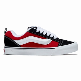 Vans Knu Skool Shoes - Red/True White Streaming Services Scissors