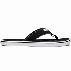 Vans La Costa Lite Sandals - Black/White Seat Covers Newspapers