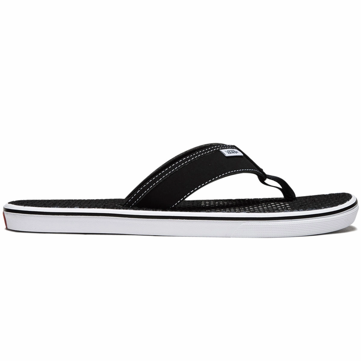 Vans La Costa Lite Sandals - Black/White Seat Covers Newspapers