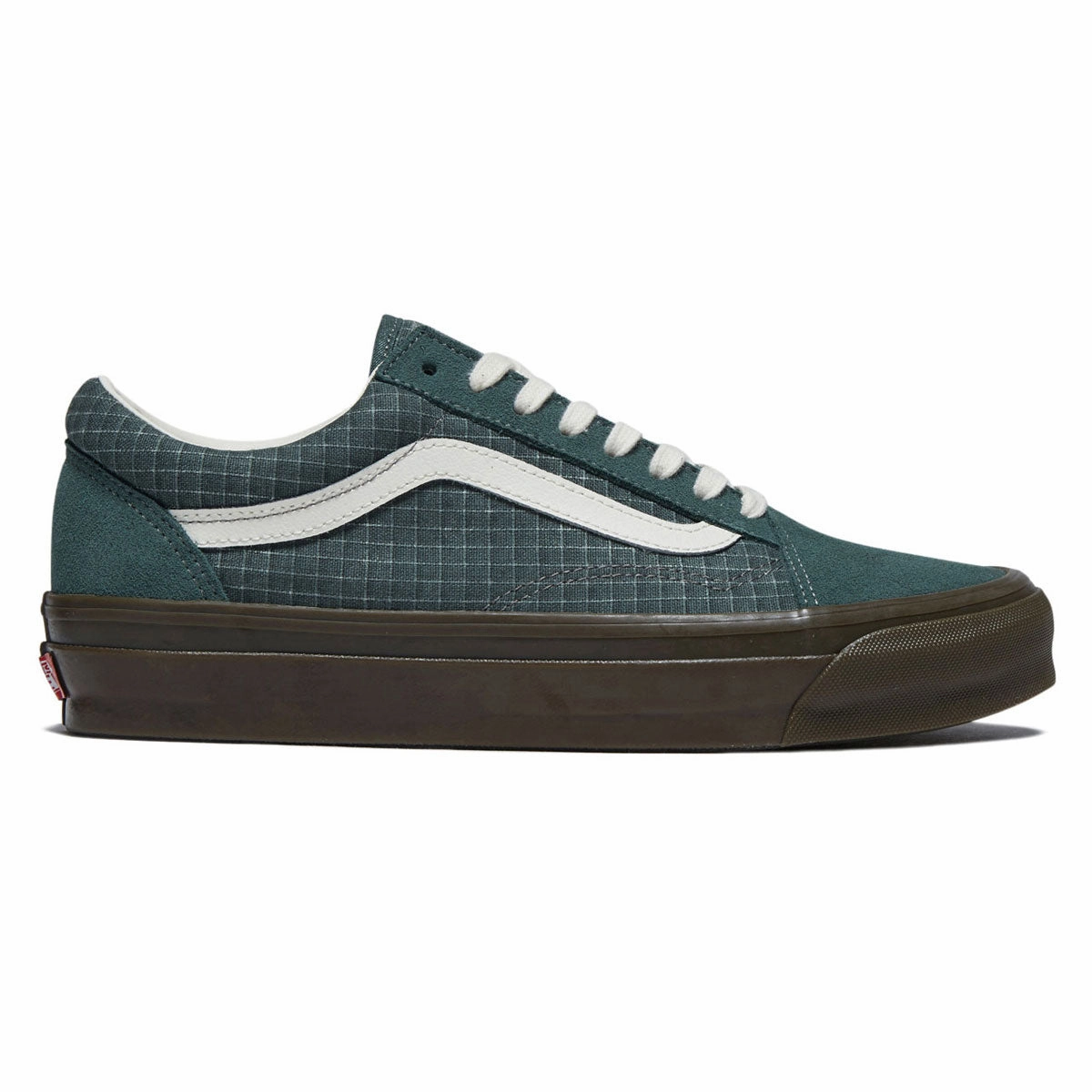 Vans Old Skool MTE Shoes - Washed Ripstop Dark Forest Beaded Accents Fashion Inspiration