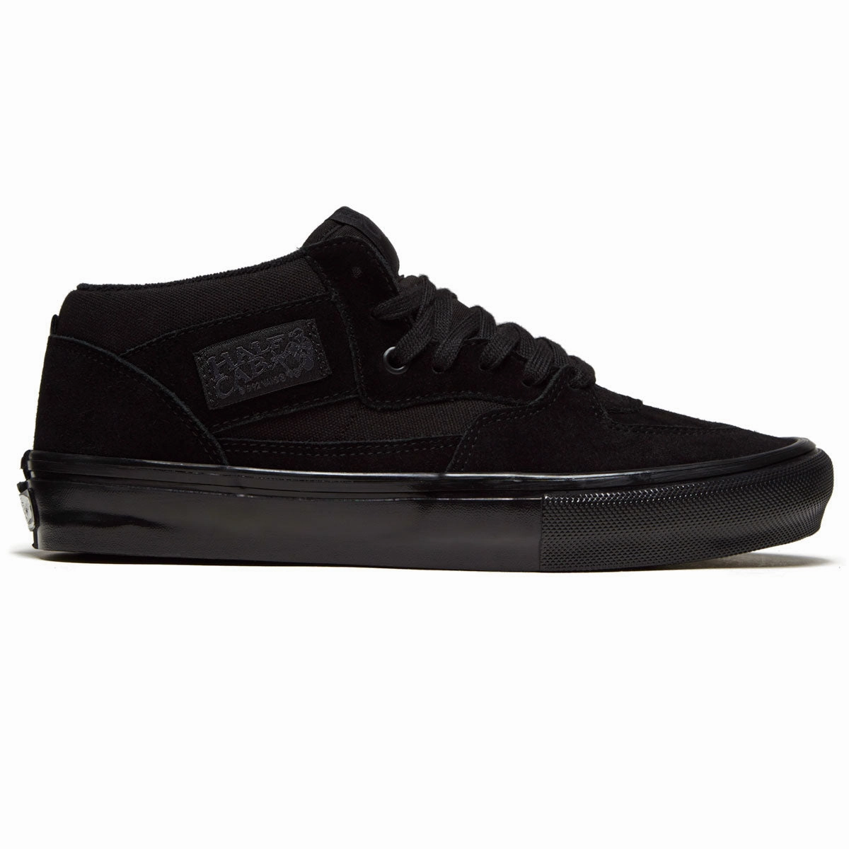 Vans Skate Half Cab Shoes - Black/Black Headphones Leather Goods