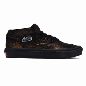 Vans Skate Half Cab Shoes - Metallic Bronze Skin Care Lightweight Gear