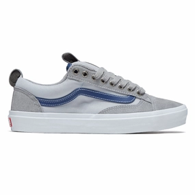 Vans Skate Old Skool 36  Shoes - Grey/Blue Hardware Video Games
