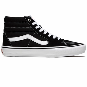 Vans Skate Sk8-hi Shoes - Black/White Casual Wear Automotive